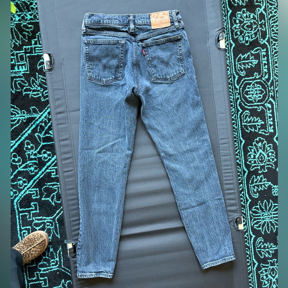 Levi’s Vintage Wedgie Black Jeans 25 Womens - Picture 5 of 8